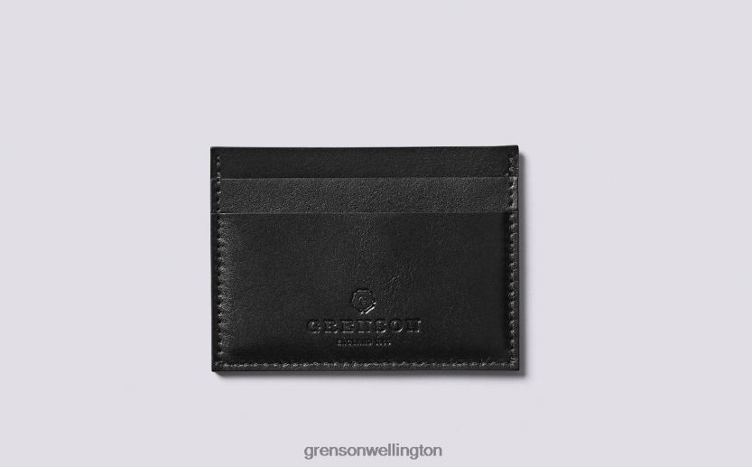 Unisex Black CARD HOLDER Grenson R46060524 Accessories