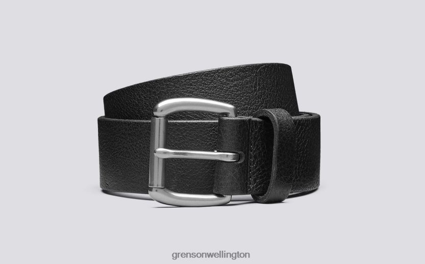 Unisex Black JEANS BELT Grenson R46060519 Accessories