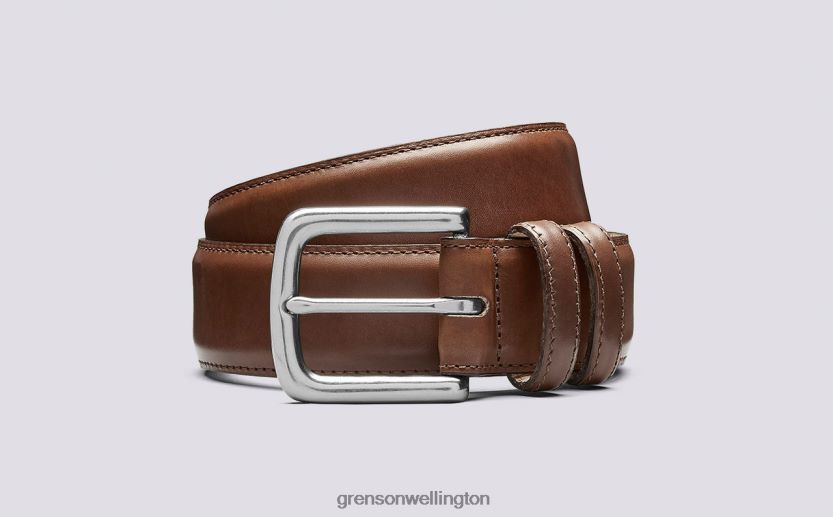 Unisex Walnut CASUAL BELT Grenson R46060515 Accessories