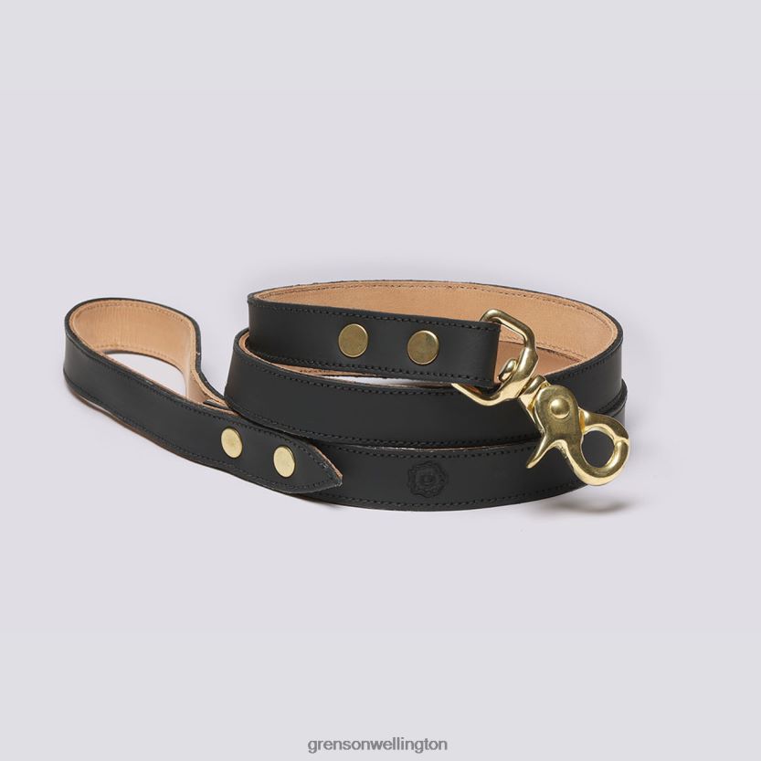 Unisex Black DOG LEAD Grenson R46060544 Dog Accessories
