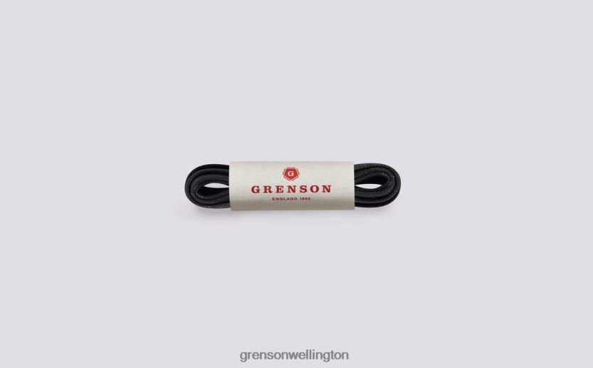Unisex Black FLAT SNEAKER LACES Grenson R46060420 Accessories