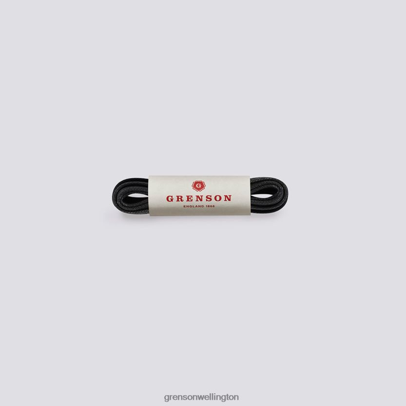 Unisex Black FLAT SNEAKER LACES Grenson R46060420 Accessories