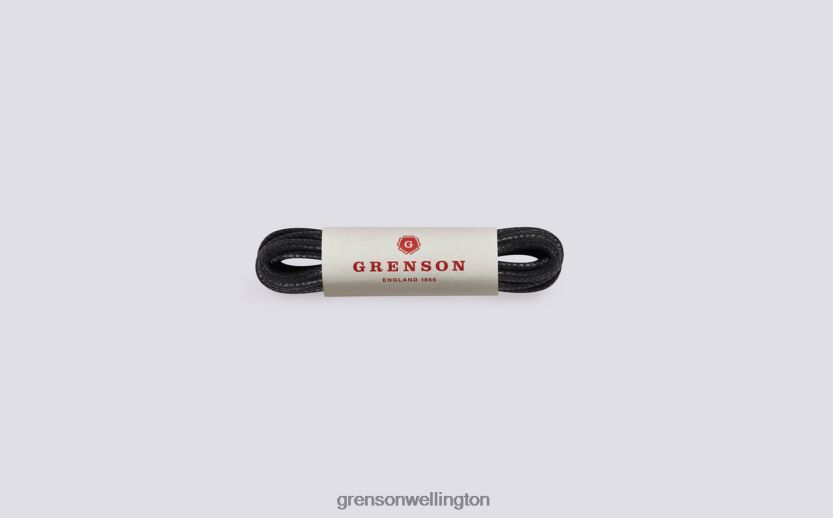 Unisex Black ROUND SNEAKER LACES Grenson R46060417 Accessories