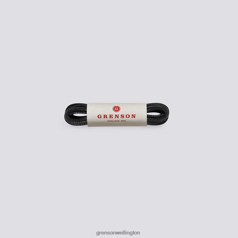 Unisex Black ROUND SNEAKER LACES Grenson R46060417 Accessories