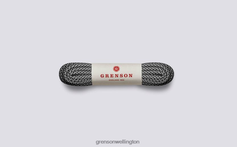 Unisex Black Reflective HIKING BOOT LACES Grenson R46060448 Accessories