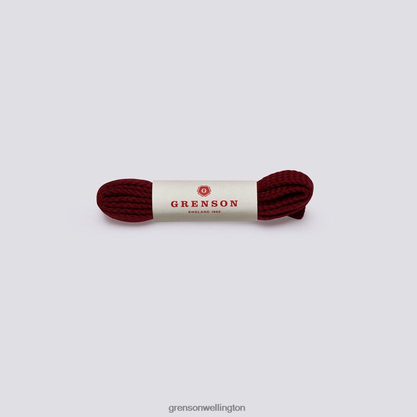 Unisex Claret FLAT SHOE LACES Grenson R46060428 Accessories