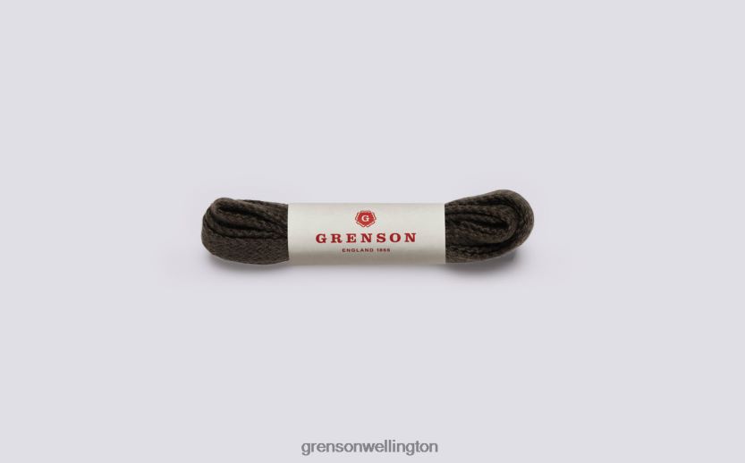 Unisex Khaki FLAT SHOE LACES Grenson R46060427 Accessories