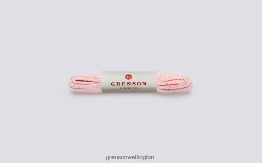 Unisex Pink FLAT BOOT LACES Grenson R46060424 Accessories