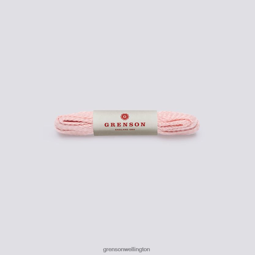Unisex Pink FLAT BOOT LACES Grenson R46060424 Accessories