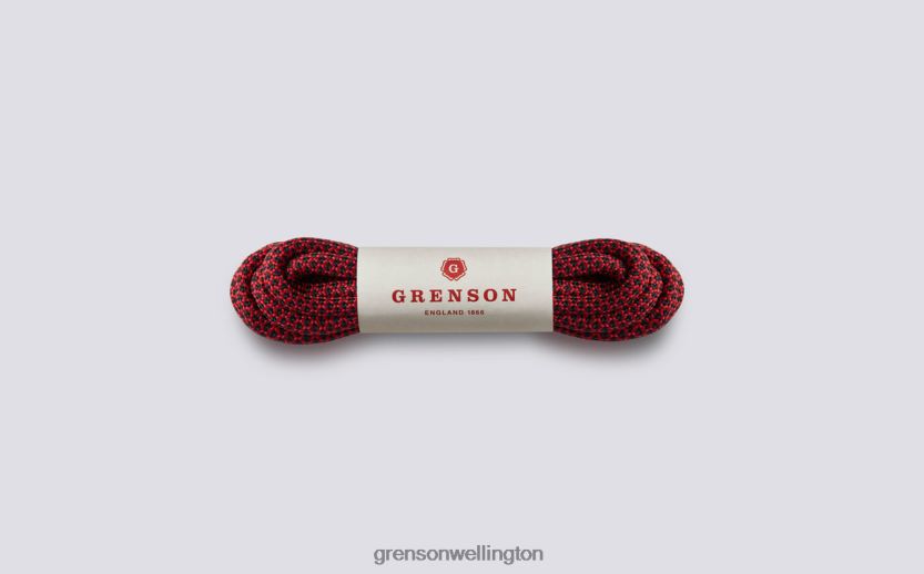 Unisex Red HIKING BOOT LACES Grenson R46060447 Accessories