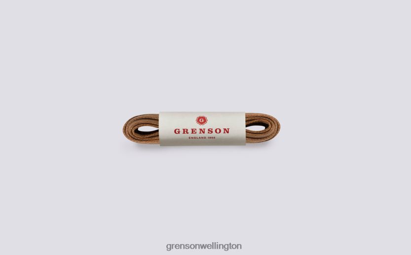 Unisex Tan FLAT SNEAKER LACES Grenson R46060421 Accessories
