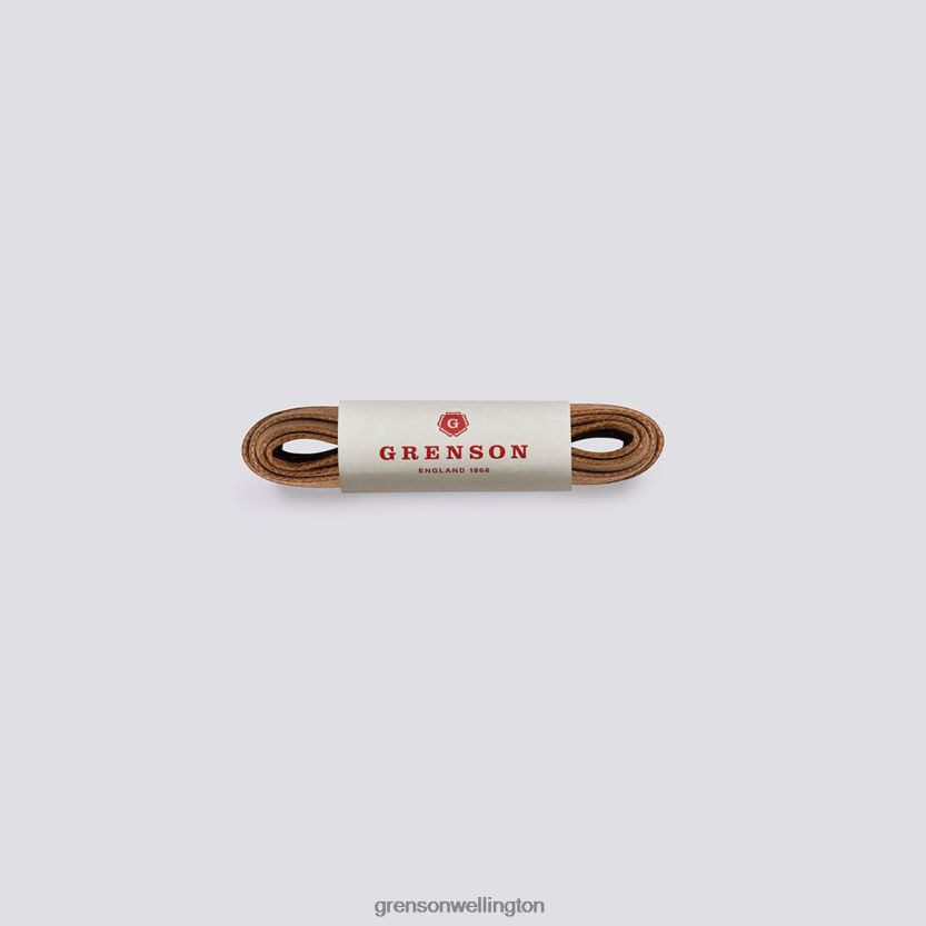 Unisex Tan FLAT SNEAKER LACES Grenson R46060421 Accessories