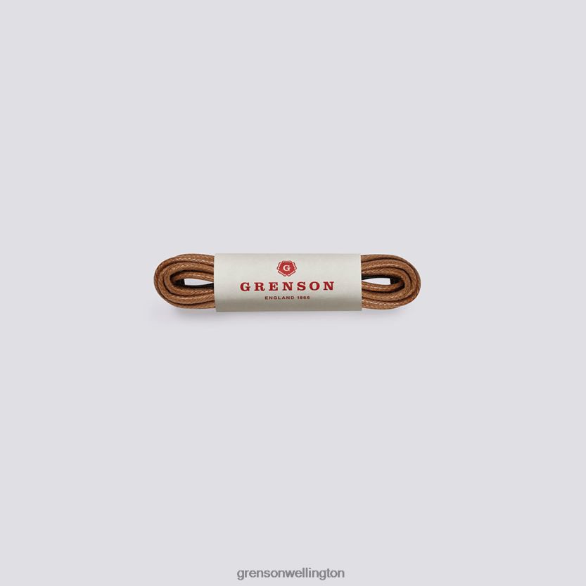 Unisex Tan ROUND SNEAKER LACES Grenson R46060419 Accessories