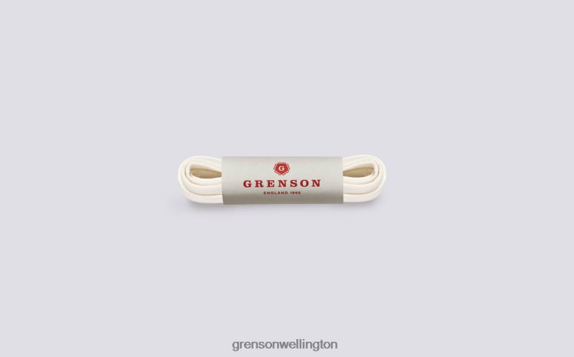 Unisex White FLAT SNEAKER LACES Grenson R46060422 Accessories