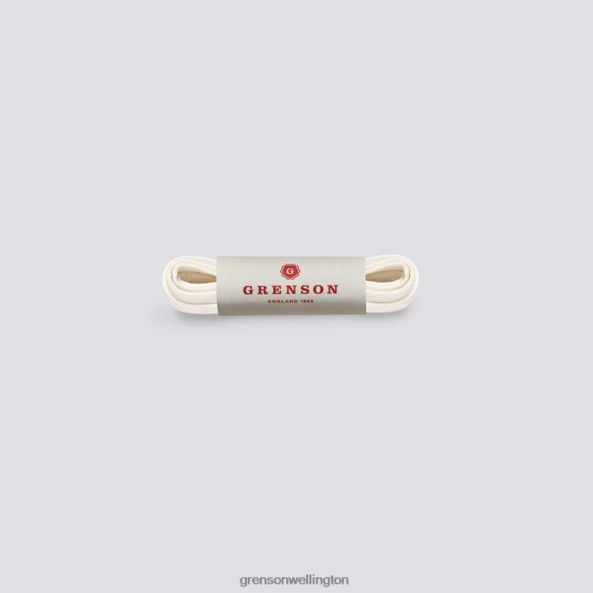 Unisex White FLAT SNEAKER LACES Grenson R46060422 Accessories