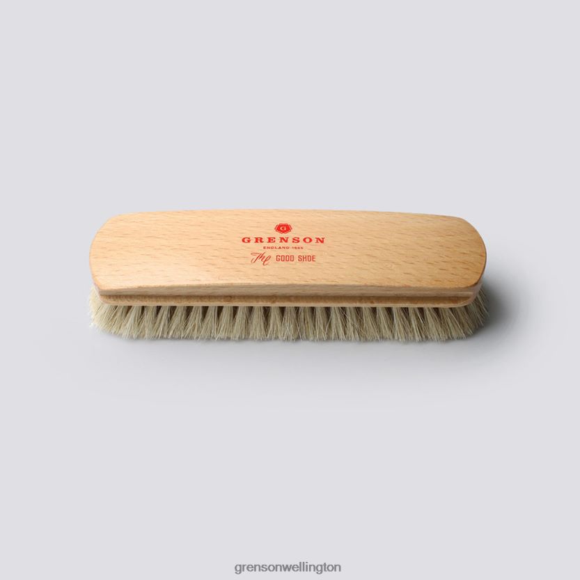 Unisex Brown LARGE SHOE BRUSH Grenson R46060416 Shoe Care