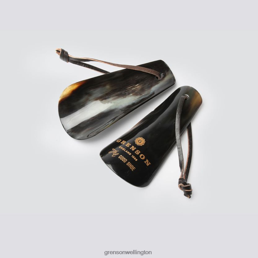 Unisex Brown SMALL SHOE HORN Grenson R46060400 Shoe Care