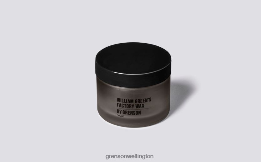Unisex Mid Brown WILLIAM GREEN'S FACTORY WAX Grenson R46060405 Shoe Care