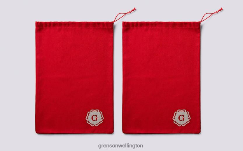 Unisex Red RED BOOT BAG Grenson R46060397 Shoe Care