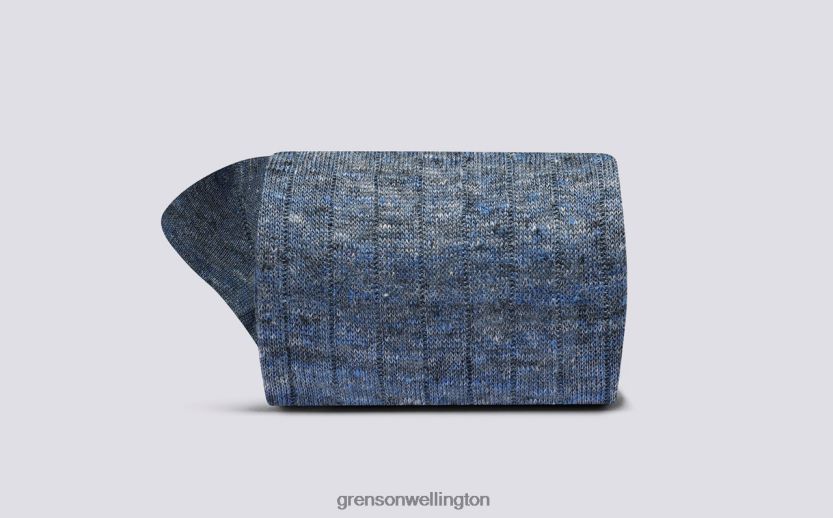 Men Blue MALANGE SOCK Grenson R46060498 Accessories