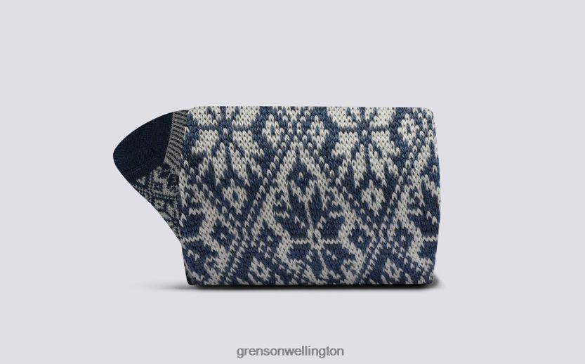 Men Blue NORDIC SOCK Grenson R46060453 Accessories
