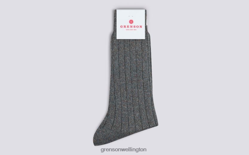 Men Blue TV FUZZ SOCK Grenson R46060465 Accessories
