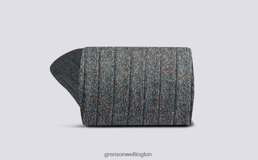 Men Blue TV FUZZ SOCK Grenson R46060465 Accessories
