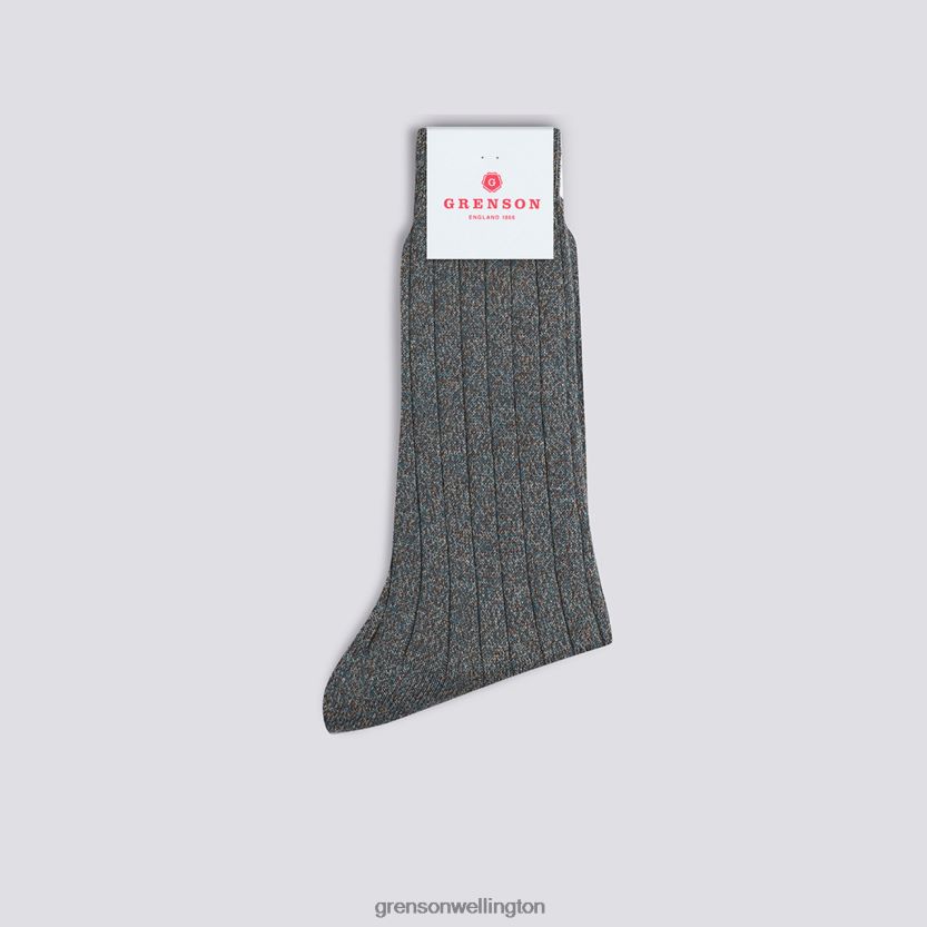 Men Blue TV FUZZ SOCK Grenson R46060465 Accessories