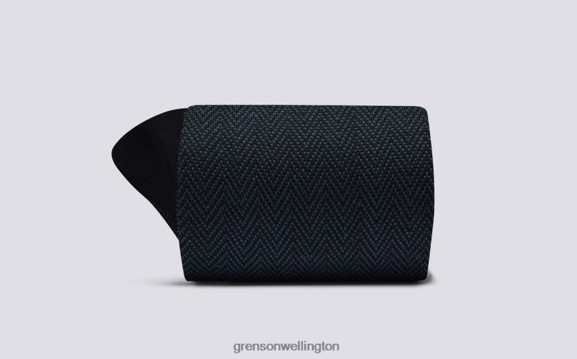 Men Navy HERRINGBONE SOCK Grenson R46060492 Accessories