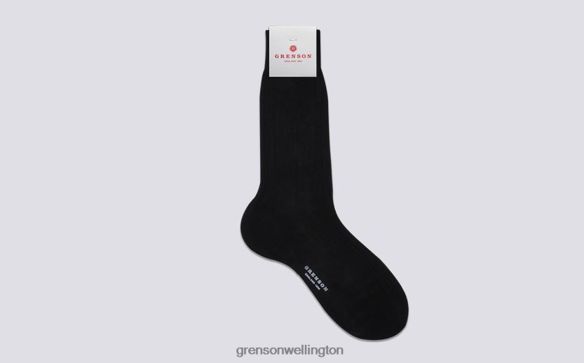Men Navy PLAIN RIB SOCK Grenson R46060458 Accessories