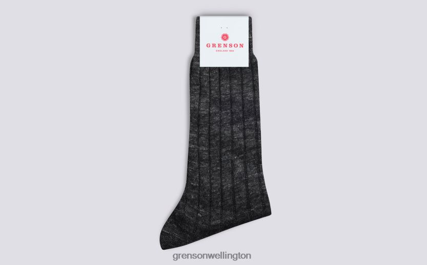 Unisex Grey MALANGE SOCK Grenson R46060497 Accessories