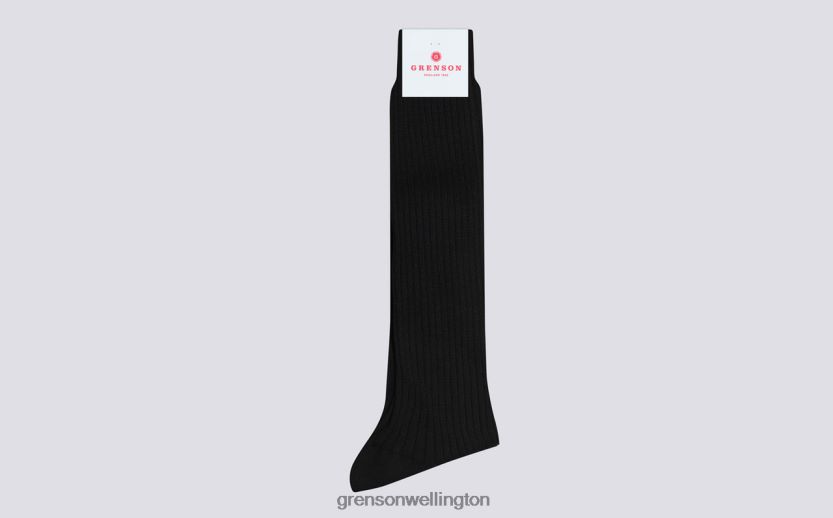 Women Black THIGH LENGTH SOCK Grenson R46060499 Accessories
