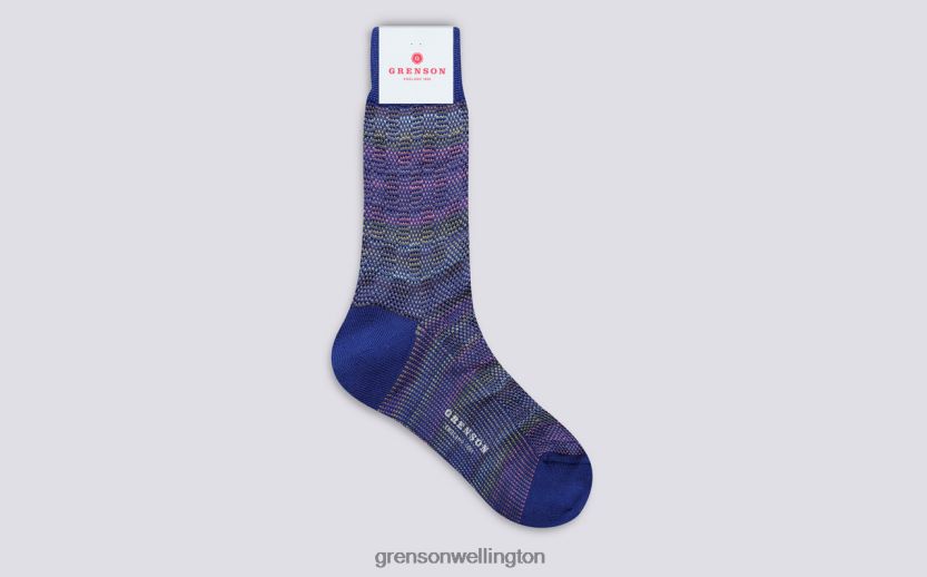 Women Blue MERMAID SOCK Grenson R46060482 Accessories