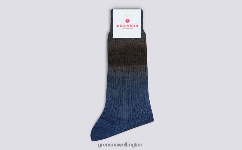 Women Blue Multi RAINBOW SOCK Grenson R46060503 Accessories