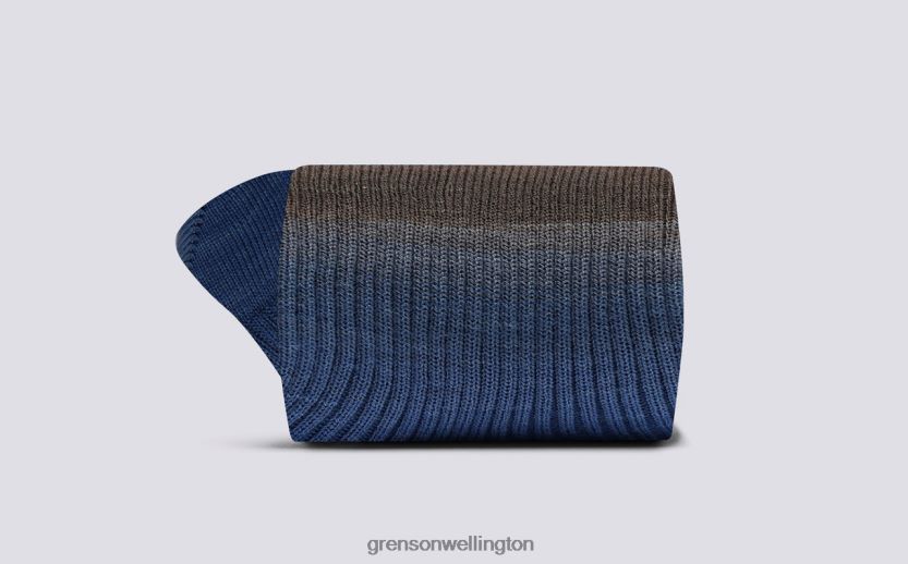 Women Blue Multi RAINBOW SOCK Grenson R46060503 Accessories