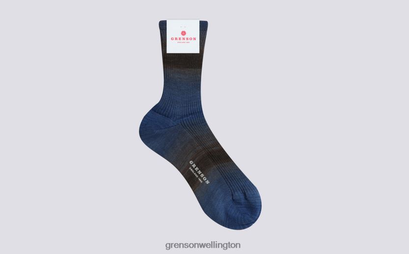 Women Blue Multi RAINBOW SOCK Grenson R46060503 Accessories