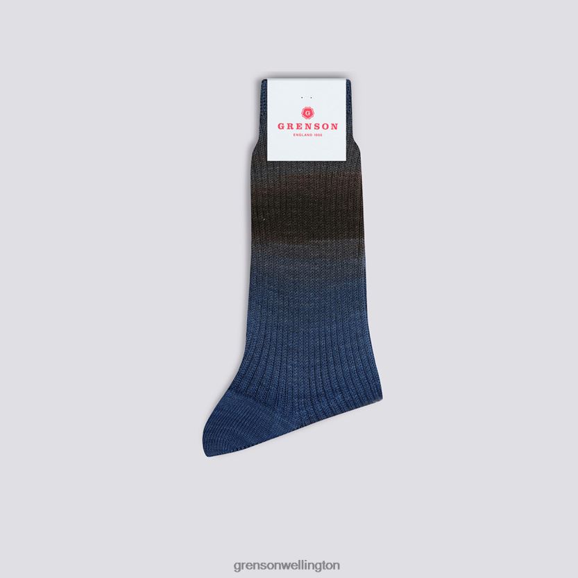 Women Blue Multi RAINBOW SOCK Grenson R46060503 Accessories