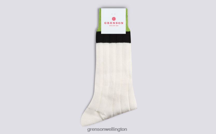 Women Cream TOP STRIPE SOCK Grenson R46060475 Accessories