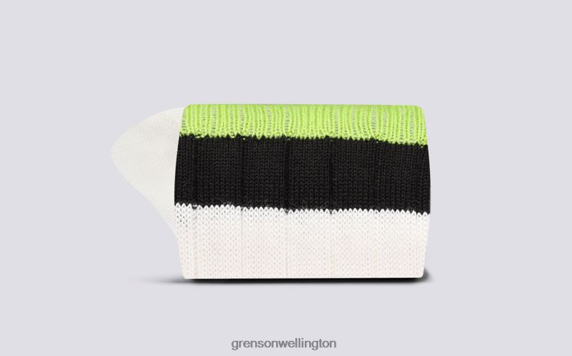 Women Cream TOP STRIPE SOCK Grenson R46060475 Accessories