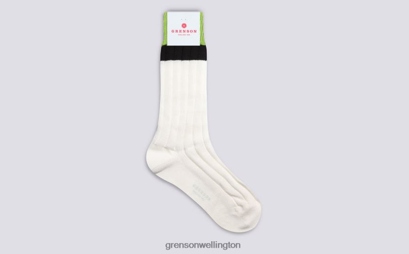 Women Cream TOP STRIPE SOCK Grenson R46060475 Accessories