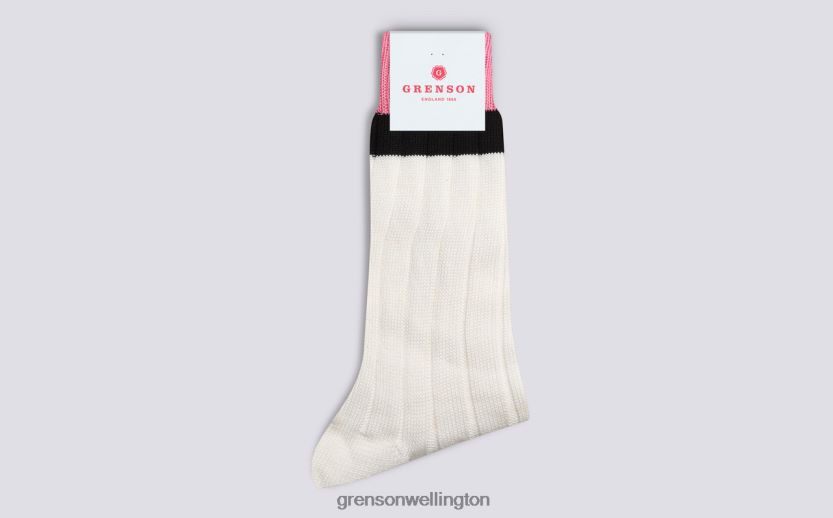 Women Cream TOP STRIPE SOCK Grenson R46060476 Accessories