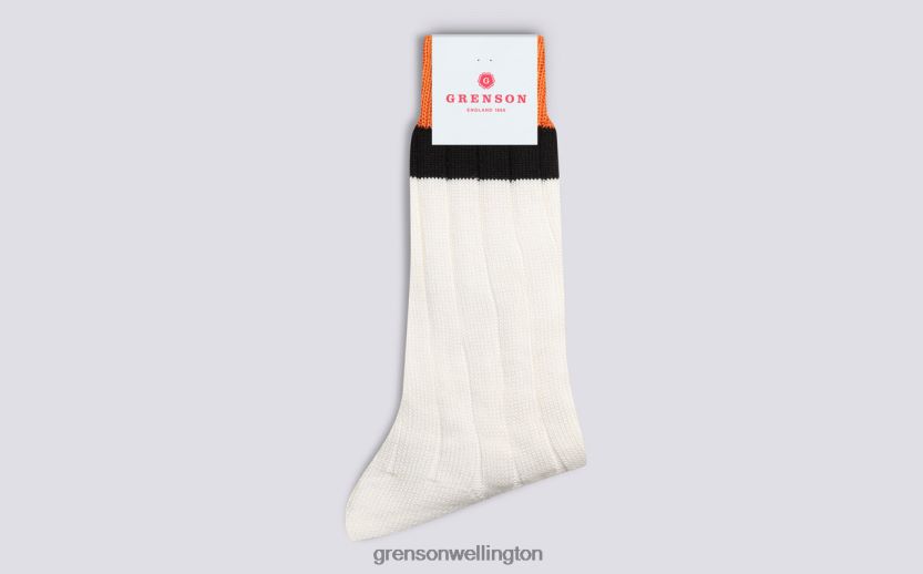 Women Cream TOP STRIPE SOCK Grenson R46060477 Accessories