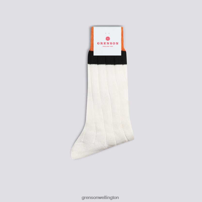 Women Cream TOP STRIPE SOCK Grenson R46060477 Accessories