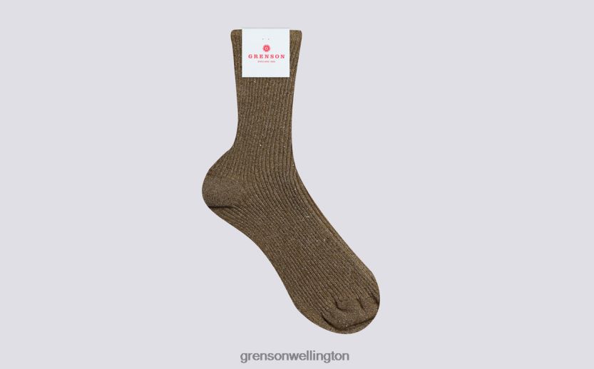 Women Gold GLITTER SOCK Grenson R46060505 Accessories