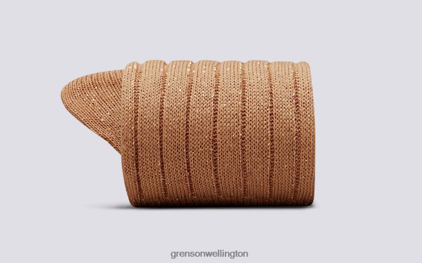 Women Honey GLITTER RIB SOCK Grenson R46060471 Accessories
