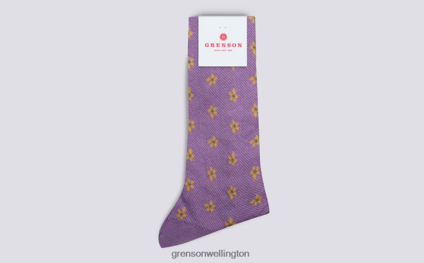 Women Lilac FLOWER SOCK Grenson R46060480 Accessories