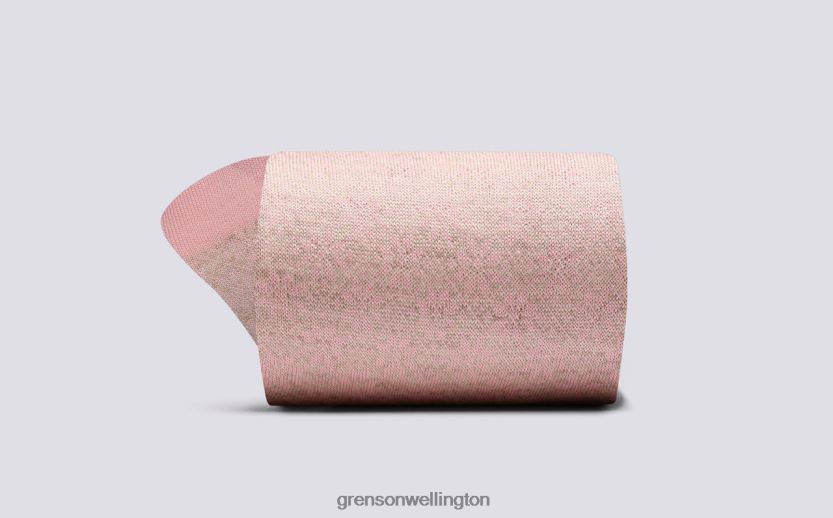 Women Pink FAIRISLE SNOWFLAKE SOCK Grenson R46060469 Accessories