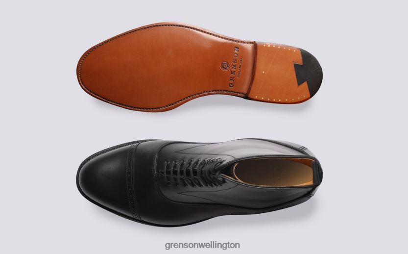Men Black BALMORAL Grenson R4606010 Boots