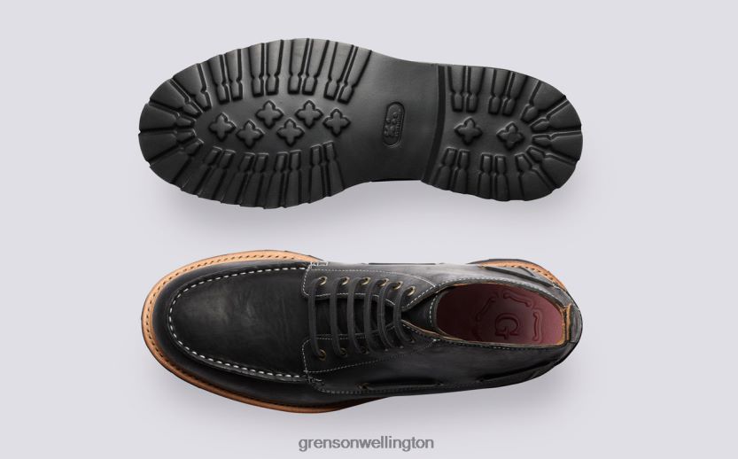 Men Black EASTON Grenson R4606024 Boots
