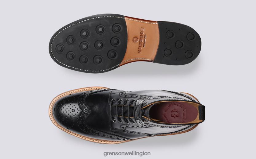 Men Black FRED Grenson R4606016 Boots